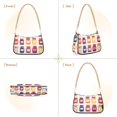thumbnail image 7 of FORMRS Womens Shoulder Bag with Chain Strap Clutch Purse Cute Tote Handbag, Colorful Jam, 7 of 7