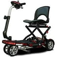 thumbnail image 2 of EV Rider TRANSPORT Automatic Folding Mobility Scooter Red, 2 of 7