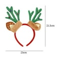 thumbnail image 5 of Diademas de asta de Navidad Yuyangstore Verde, 5 of 5