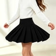 thumbnail image 3 of Pleated Skirts for Girls Elastic High Waist Pleated Skirt with Shorts Fashion School Uniform Skorts Casual Tennis Skirt,14-15 Years, 3 of 9