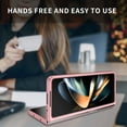 thumbnail image 3 of For Samsung Galaxy Z Fold 7 Case,Slim & Military-Grade Protection Liquid Silicone Phone Case,Anti-Scratch Solid Color Matte Hard PC Shockproof Cover For Samsung Galaxy Z Fold 7,Pink, 3 of 5