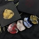thumbnail image 4 of Xeyise Dragon Dice Metal Fingertip Gyro Spinner Dice Fidget Toy Portable Vintage Zinc Alloy Dragon Compass Dice Table Game Party Prop Birthday Gift, 4 of 8