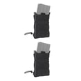 thumbnail image 1 of Greeniant WOSPORT, bolsas de soporte con Clip de liberación rápida, bolsas de almacenamiento para entrenamiento de tiro, bolsas de transporte, Negro 2piezas, 1 of 6