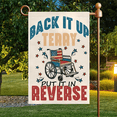 thumbnail image 4 of 1 Piece Patriotic Humor Garden Flag - Double-Sided Waterproof Burlap 12x 18inch , No Power Outdoor Decoration, Memorial Day and Independence Day, Stars and Stripes Design, Independence Day Decorations, 4 of 5