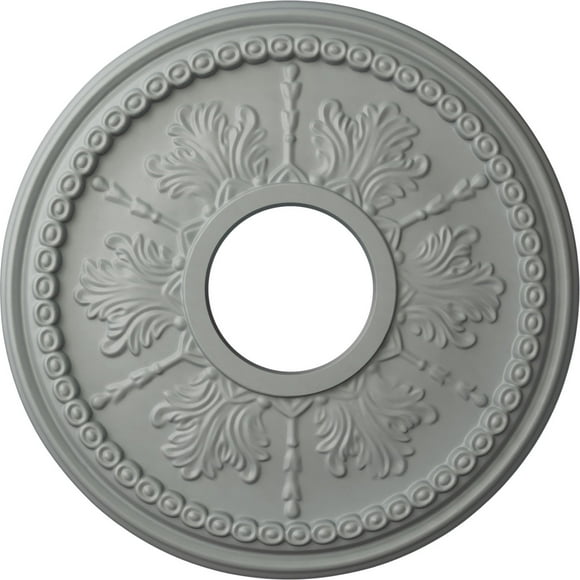 8 Inch Brushed Nickel Ceiling Medallions Shelly Lighting