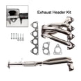 thumbnail image 5 of Steel Manifold Exhaust Racing Header Stainless Fit for Honda Prelude 2.2L 1993-1996, 5 of 8
