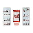 thumbnail image 4 of KISS imPRESS No Glue Needed Press On Nails, Design, Spoonful Joy, Blue, Medium Coffin, 30 Count, 4 of 8