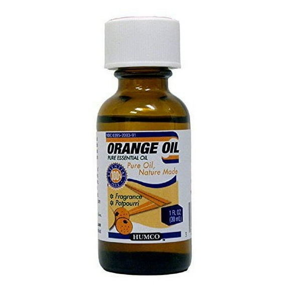 Humco Orange Oil - 100% Pure Essential Oil Nature Made  1 oz