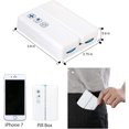 thumbnail image 1 of Caja plegable magnética de la caja de la píldora 2pcs YONGSHENG 7 compartimientos Portátil para viaje, 1 of 4