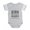 Heather Gray, variant on CafePress - King Salmon Alaska - Cute Infant Baby Football Bodysuit
