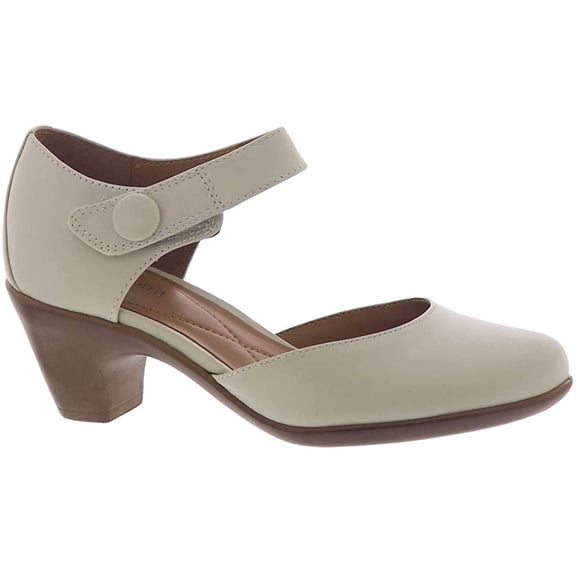 Easy Spirit Womens Clarice Pump 10 Narrow Off White