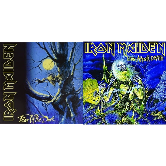 Fear Of The Dark & Live After Death [LP Vinyl Bundle]
