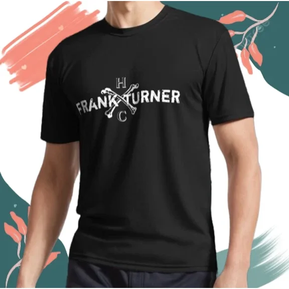 NEW! Frank Turner FTHC Logo Funny USA Size Unisex Hoodie & T-Shirt