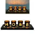 thumbnail image 3 of Set of 4 Candle Tealight Candlestick Coffee Table Centerpiece Decor , Home, 3 of 7