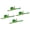 Green, variant on Mega Cargo Control USA 2-pack Heavy Duty 2" x 40'  Ratchet Strap J Hook Flatbed Truck Farm Tie Down, 3333 lbs Wll, Green