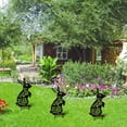 thumbnail image 4 of Rabbit Inserting Cards Easter Gardening Ornaments Grass Garden Gardening Pattern Rabbit Decoration, 4 of 11