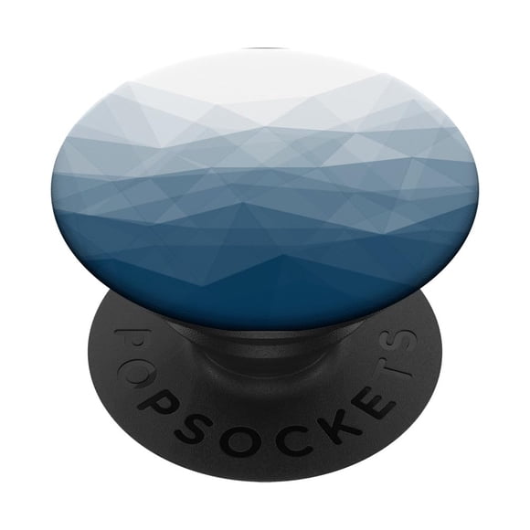 Adhesivo PopSockets PopGrip, azul, cielo, mar, cielo, geométrico abstracto