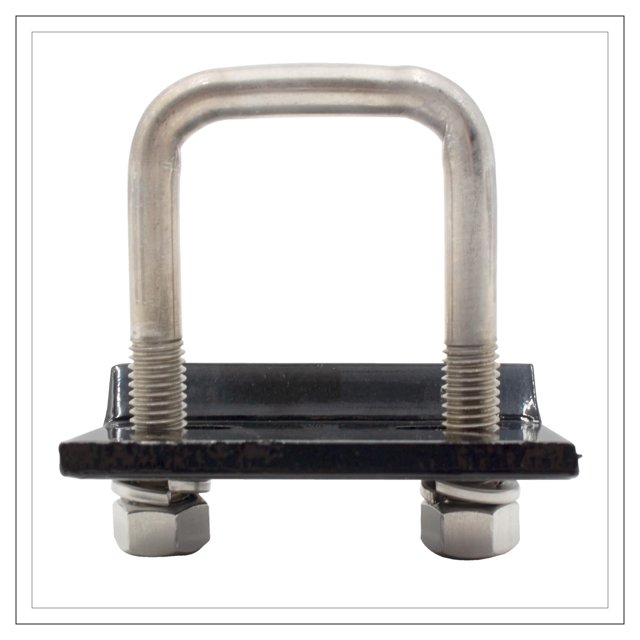 GusHill USA GH22327 Tensor de enganche de acero inoxidable resistente para receptores de 1 1/4" y 2"