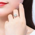 thumbnail image 2 of 1.5ct Anniversary AAA CZ 925 Silver Women's Engagement Party Elegant Ring Sz 4-9, 2 of 5