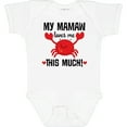 thumbnail image 3 of Inktastic Mamaw Loves Me Grandson Boys or Girls Baby Bodysuit, 3 of 5