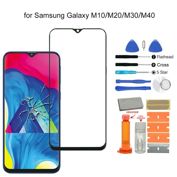 Pontos Replacement Front Glass Screen Repair Kit For Samsung Galaxy M10 M M30 M40 Walmart Com