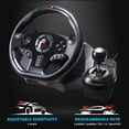 thumbnail image 5 of Superdrive - GS850-X Steering wheel for Racing Games with manual shifter, 3 pedals, and paddle shifters for Xbox Serie X/S, PS4, Xbox One, 5 of 16