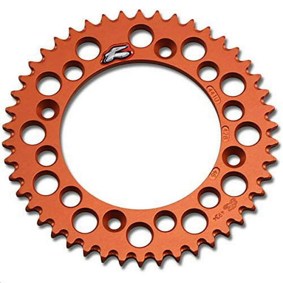 Renthal 46 Tooth Orange Ultralight Rear Sprocket (224U-520-46GPOR)