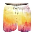 thumbnail image 4 of Awdenio Mens Basketball Shorts Swim Trunks Hawaiian Bathing Lining Suit Swimsuits Beach Shorts with Pockets, 4 of 4