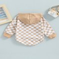 thumbnail image 4 of Combinaisons à Manches Longues/manches Courtes à Capuche Patchwork pour Bébés Garçons et Garçons avec Poches, 4 of 7