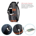 thumbnail image 2 of Mochila UGRACE Vintage para portátil de 15,6 pulgadas con puerto USB, color negro, 2 of 7