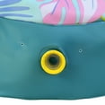 thumbnail image 3 of Vibrant Life Pet Splash Mat Plastic, Blue Tropical Print, 39" Dia, 3 of 5