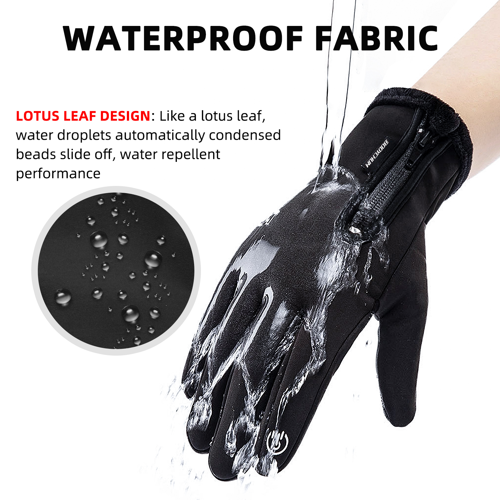 Aptoco Winter Touchscreen Gloves for Men and Women photo 3