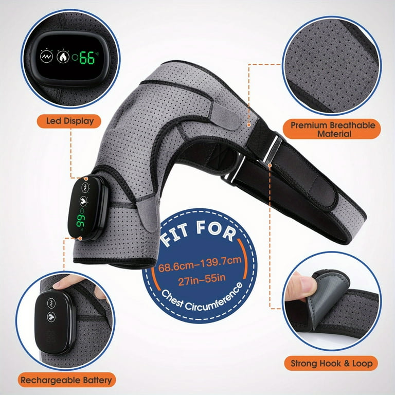 Electric Heating shoulder massager Pad USB Neck Wrap For health