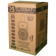 MR DJ DJ12BAT+ 12 Portable Bluetooth Speaker
