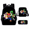thumbnail image 1 of Rick And Morty Sac d'École Trois Pièces, Sac à Dos Multi-Tailles, Sac d'École Étudiant, 1 of 3