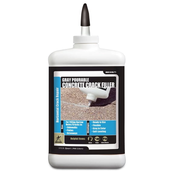 AKONA Concrete Crack Filler 1 Quart Bottle
