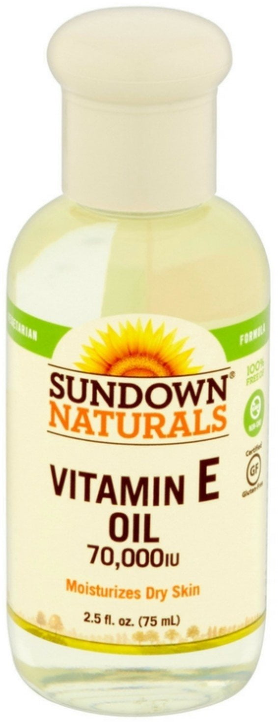 Sundown Naturals Vitamin E Oil 2.50 oz (Pack of 2)