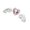 White, variant on Fashionable Body Jewelry Ear Bone Nails Cartilage Helix Tragus Studs Earrings