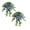 Blue*2, variant on Clearance Under $10 Artificial flowers, Artificial Morning Glory Flowers For Spring Outdoor Hanging Decoration Wall Wisteria Hanging Basket Plants For Wedding Corridor Yard Gardens Patios Balcon