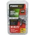 thumbnail image 4 of Hillman Power Pro Metal Screws, Self-Drilling, Pan Head, 10-16 x 5/8-In., 142-Ct., 4 of 5