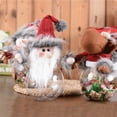 Christmas Candy Jar Storage Bottle Bag Reindeer Plastic Sweet Cookie