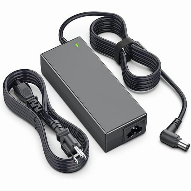 wonima02 19.5V Power Cord Compatible with Sony Bravia TV 24" 32" 40" 42" 48" 55" KDL-40W600B, KDL-40W650D, KDL-42W650A, DL-42W800B, KDL-48W600B, KDL-48W650D Screen Power Supply Replacement