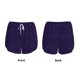 thumbnail image 3 of Balery Mathematical Symbols Pantalones cortos deportivos para mujer con forro y dos bolsillos, elásticos, para entrenamiento, gimnasio, yoga-XX-Large, 3 of 7