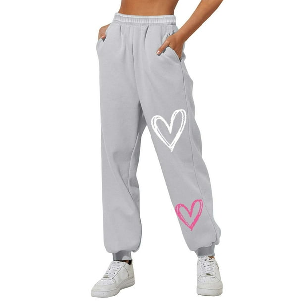 WILLBEST Pantalones Deportivos Ligeros con Forro para Mujer, de Pierna Recta y Ancha, para Entrenamientos y Comodidad Diaria, con Bolsillos. Extra Grande