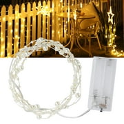 Acouto Imitation Pearl LED Lights, 85.4in Length Pearl LED String Lights for Bed/Window/Stairs Terraces