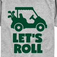 thumbnail image 3 of Instant Message - Let's Roll Golf Cart - Youth Boys Short Sleeve Graphic T-Shirt, 3 of 6