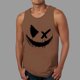 thumbnail image 1 of Ceisia Halloween Graphic Print Tank Top Men's Slim Fit Crew Neck Sleeveless Athletic Shirt Coffee L Gifts, 1 of 5