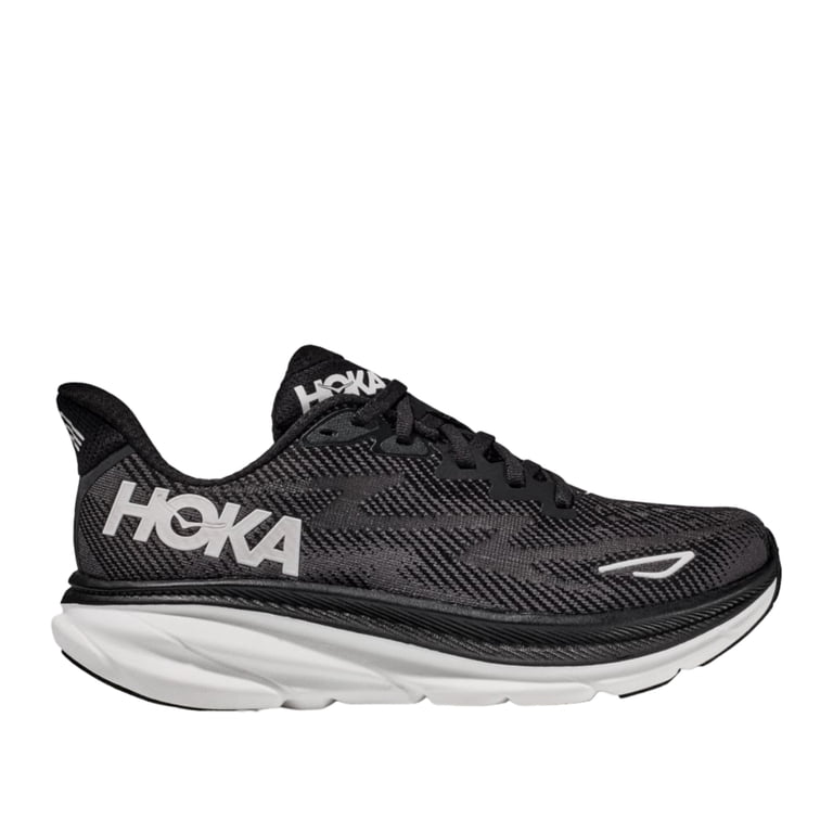 Hoka Clifton 9 Men\'s Size 9.5 D Black White Shoes Hoka Clifton 9 Men main image 4