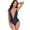 Black, variant on Vedolay Womens Swimsuit Cover Up Women's Tummy Control Swimwear Halter One Piece Retro Swimsuit Ruched Vintage Bathing Suit,B M
