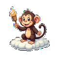 thumbnail image 5 of Cartoon Monkey Theme Stickers, Waterproof Monkey Theme Sticker for Water Bottle Laptop Phone Cases Planner Skateboard Luggage Helmet Party Favor Decor, Ideal for Adults Teens Teacher Rewards, 5 of 9